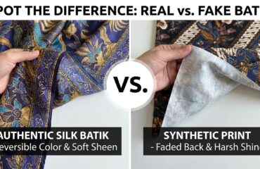 Real Silk vs. Synthetic How to Spot Authentic Batik Fabric in Seconds